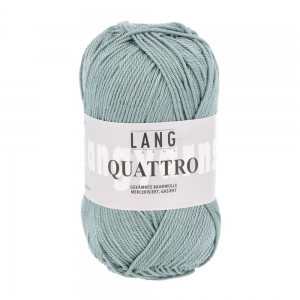 Lang Yarns Quattro - Pelote de 50 gr - Coloris 0072 Aqua