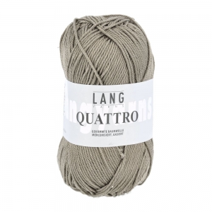 Lang Yarns Quattro - Pelote de 50 gr - Coloris 0099 Boue