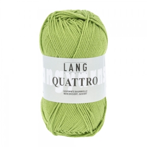 Lang Yarns Quattro - Pelote de 50 gr - Coloris 0116 Pistache