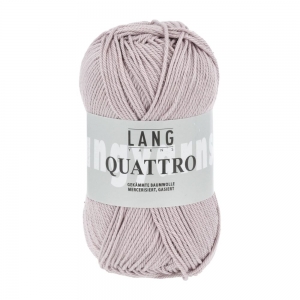 Lang Yarns Quattro - Pelote de 50 gr - Coloris 0148 Vieux Rose Clair