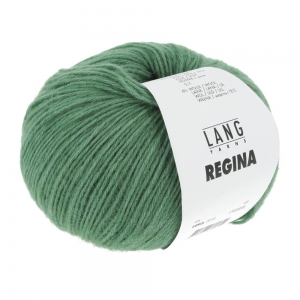 Lang Yarns Regina - Pelote de 50 gr - Coloris 0018 Vert Fonc?