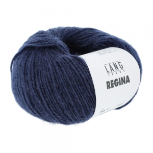 Lang Yarns Regina - Pelote de 50 gr - Coloris 0035 Bleu Marine