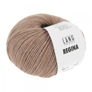 Lang Yarns Regina - Pelote de 50 gr - Coloris 0096 Marron