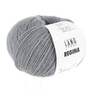 Lang Yarns Regina - Pelote de 50 gr - Coloris 0103 Gris Souris