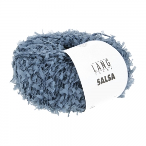 Lang Yarns Salsa - Pelote de 25 gr - Coloris 0010 Bleu Acier