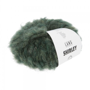 Lang Yarns Shirley - Pelote de 50 gr - Coloris 0018 Vert Foncé
