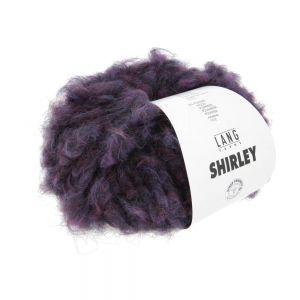 Lang Yarns Shirley - Pelote de 50 gr - Coloris 0090 Violet Foncé