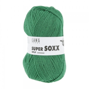 Lang Yarns Super Soxx 4-ply - Pelote de 100 gr - Coloris 0017 Vert