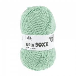 Lang Yarns Super Soxx 4-ply - Pelote de 100 gr - Coloris 0058 Menthe