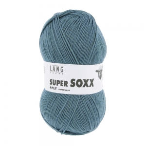 Lang Yarns Super Soxx 4-ply - Pelote de 100 gr - Coloris 0088 Pétrole