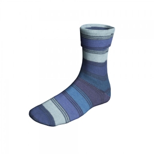 Lang Yarns Super Soxx Merino Color 4-ply - Pelote de 100 gr - Coloris 0528 Bleu 1146 Water