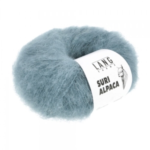 Lang Yarns Suri Alpaca - Pelote de 25 gr - Coloris 0072 Menthe Foncé