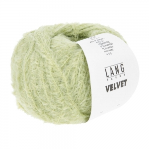 Lang Yarns Velvet - Pelote de 50 gr - Coloris 0016 Vert Clair