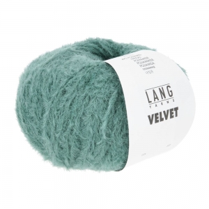 Lang Yarns Velvet - Pelote de 50 gr - Coloris 0074 Atlantique