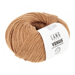 Lang Yarns Venus - Pelote de 50 gr - Coloris 0077 Curry