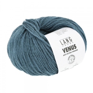 Lang Yarns Venus - Pelote de 50 gr - Coloris 0088 Pétrole