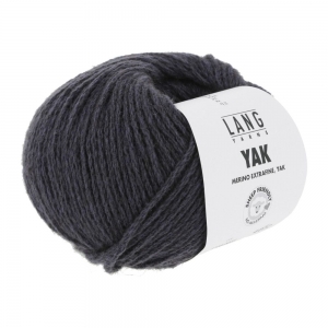 Lang Yarns Yak 1103 - Pelote de 50 gr - Coloris 0035 Bleu Marine