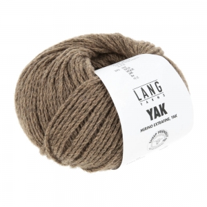 Lang Yarns Yak 1103 - Pelote de 50 gr - Coloris 0038 Noisette