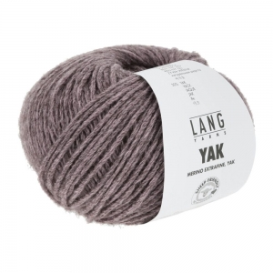 Lang Yarns Yak 1103 - Pelote de 50 gr - Coloris 0048 Vieuxrose