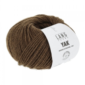 Lang Yarns Yak 1103 - Pelote de 50 gr - Coloris 0067 Marron Clair