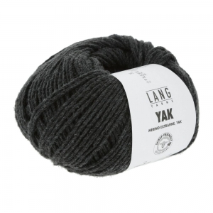 Lang Yarns Yak 1103 - Pelote de 50 gr - Coloris 0070 Anthracite