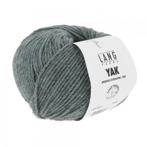 Lang Yarns Yak 1103 - Pelote de 50 gr - Coloris 0071 Bleu Glacé Mélange