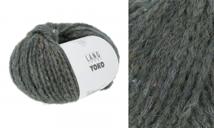 Lang Yarns Yoko - Pelote de 50 gr - Coloris 0018 Vert Foncé