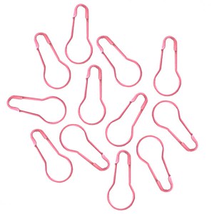 Anneaux marqueurs épingle à nourrice - Coloris rose - Hiyahiya