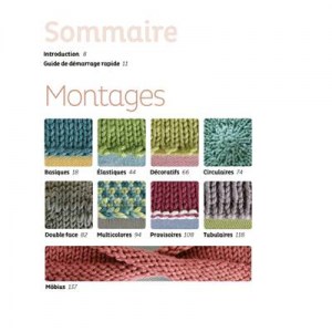 Montage et rabattage au tricot - Eyrolles