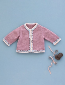 155/13 Modèle Cardigan en Plassard Layette Plus et Sweety