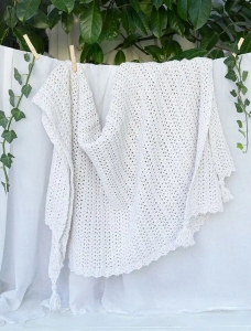 186/19 Modèle Couverture au crochet en Plassard Barbada