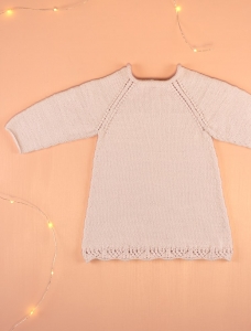 194/06 Modèle Robe sans coutures en Plassard Sweety