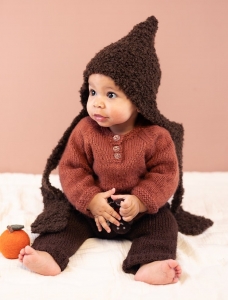 194/18 Modèle Bonnet écharpe en Plassard Toudoux