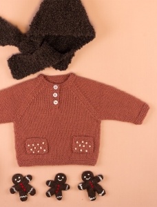 194/19 Modèle Pull sans coutures en Plassard Mélodie