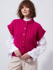 195/10 Modèle Gilet sans manches en Plassard Mohalana