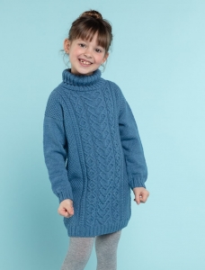 196/17 Modèle Robe à torsades en Plassard Fidèle