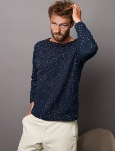 197/25 Modèle Pull sans coutures en Plassard Mélodie Tweed