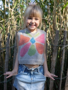 200/25 Modèle Top sans manches en Plassard Anita
