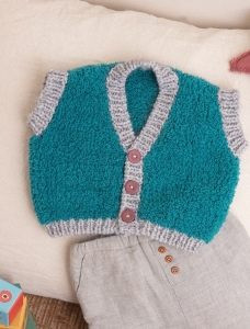 201/23 Modèle Gilet sans manches en Plassard Calineige Et Primo