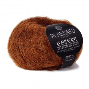 Plassard Evanescent - Pelote de 25 gr - Coloris 54 Cuivre