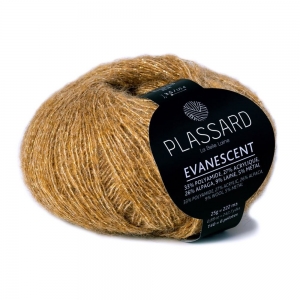 Plassard Evanescent - Pelote de 25 gr - Coloris 82 Noisette
