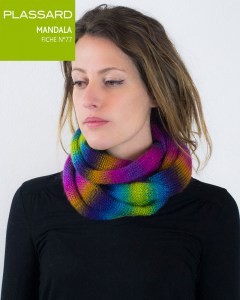 Snood en Plassard Mandala