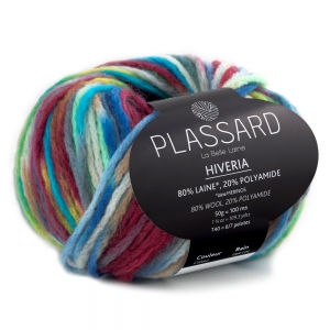 Plassard Hiveria - Pelote de 50 gr - Coloris 22 Bleu