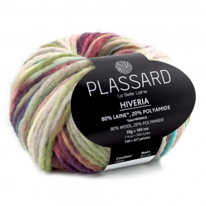 Plassard Hiveria - Pelote de 50 gr - Coloris 31 Rose