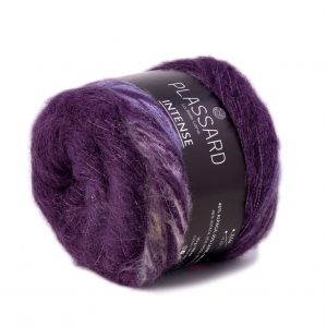 Plassard Intense - Pelote de 155 gr - Coloris 38 Aubergine