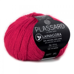 Plassard Lainagora - Pelote de 50 gr - Coloris 61 Rouge