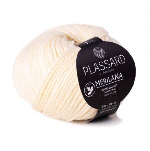 Plassard Merilana - Pelote de 50 gr - Coloris 04 Ivoire