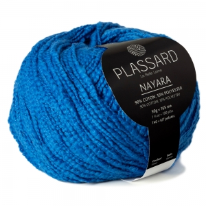 Plassard Nayara - Pelote de 50 gr - Coloris 102 Cobalt