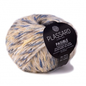 Plassard Paisible - Pelote de 50 gr - Coloris 06 Ecru