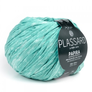 Plassard Papira - Pelote de 100 gr - Coloris 21 Turquoise